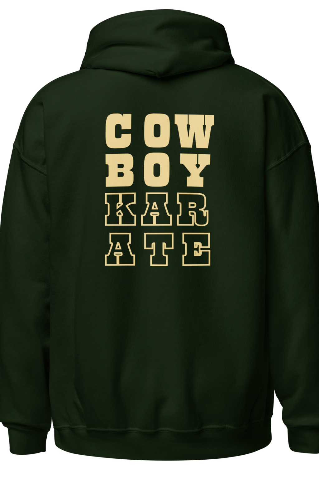 Cowboy Karate Hoodie — Hunter Green