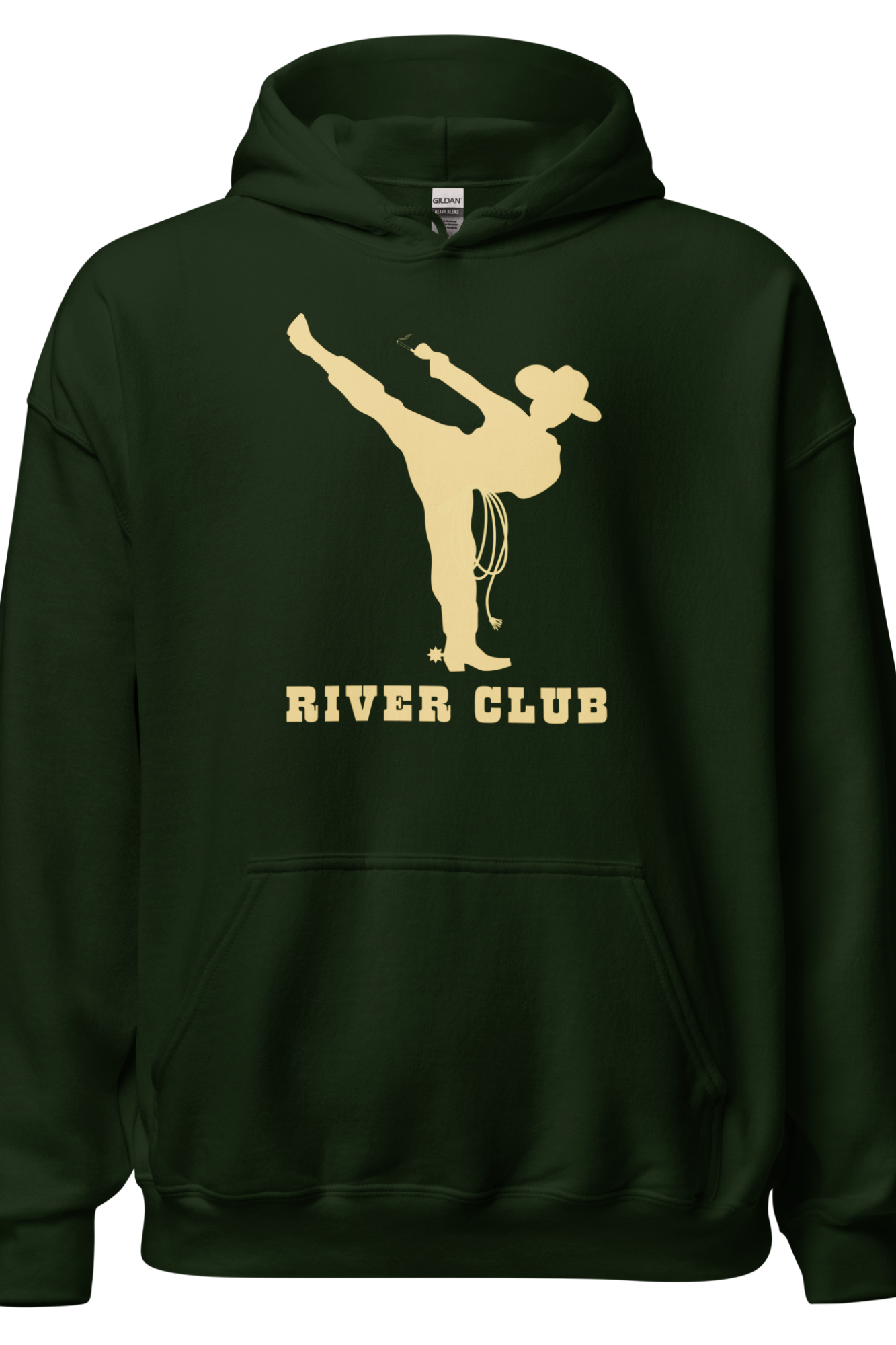 Cowboy Karate Hoodie — Hunter Green